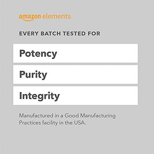 Amazon Elements B Complex, High Potency, 83% Whole Food Cultured, Supports Immune and Normal Energy Metabolism, Vegan, 65 Capsules, 2 Month Supply (Packaging May Vary) (Pack of 2)