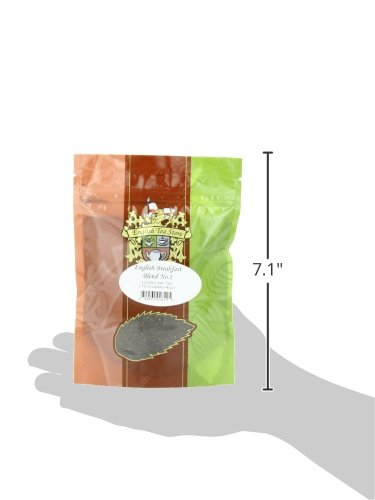English Tea Store Loose Leaf, English Breakfast Blend No. 1 Tea Pouches - 4oz, 4 Ounce (Pack of 2)