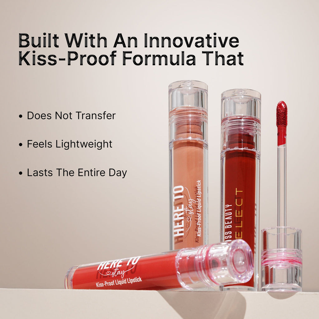 Swiss Beauty Select Here To Stay Kiss Proof Liquid Lipstick - 11 Touch Of Brown