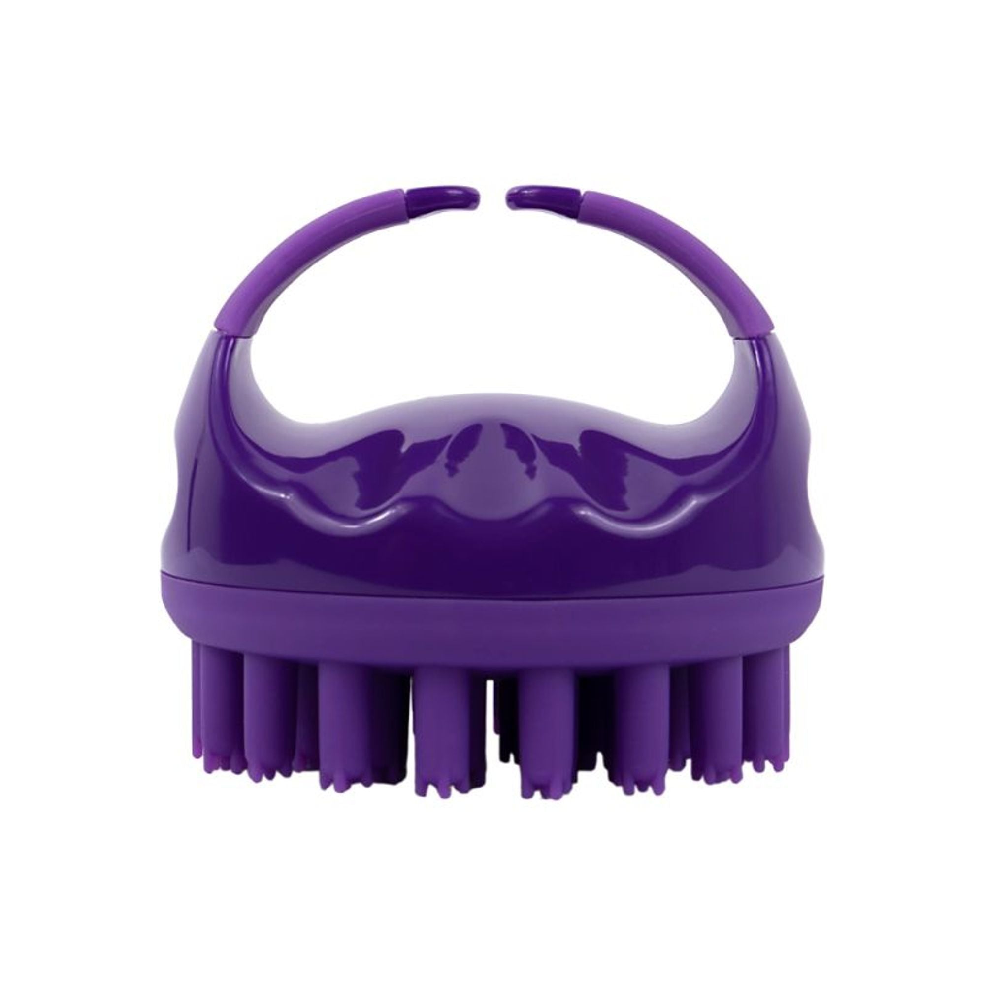 Scalppie Pro Silicon Hair Scalp Massager & Shampoo Brush Scrub Hair Growth & Anti Dandruff - Purple