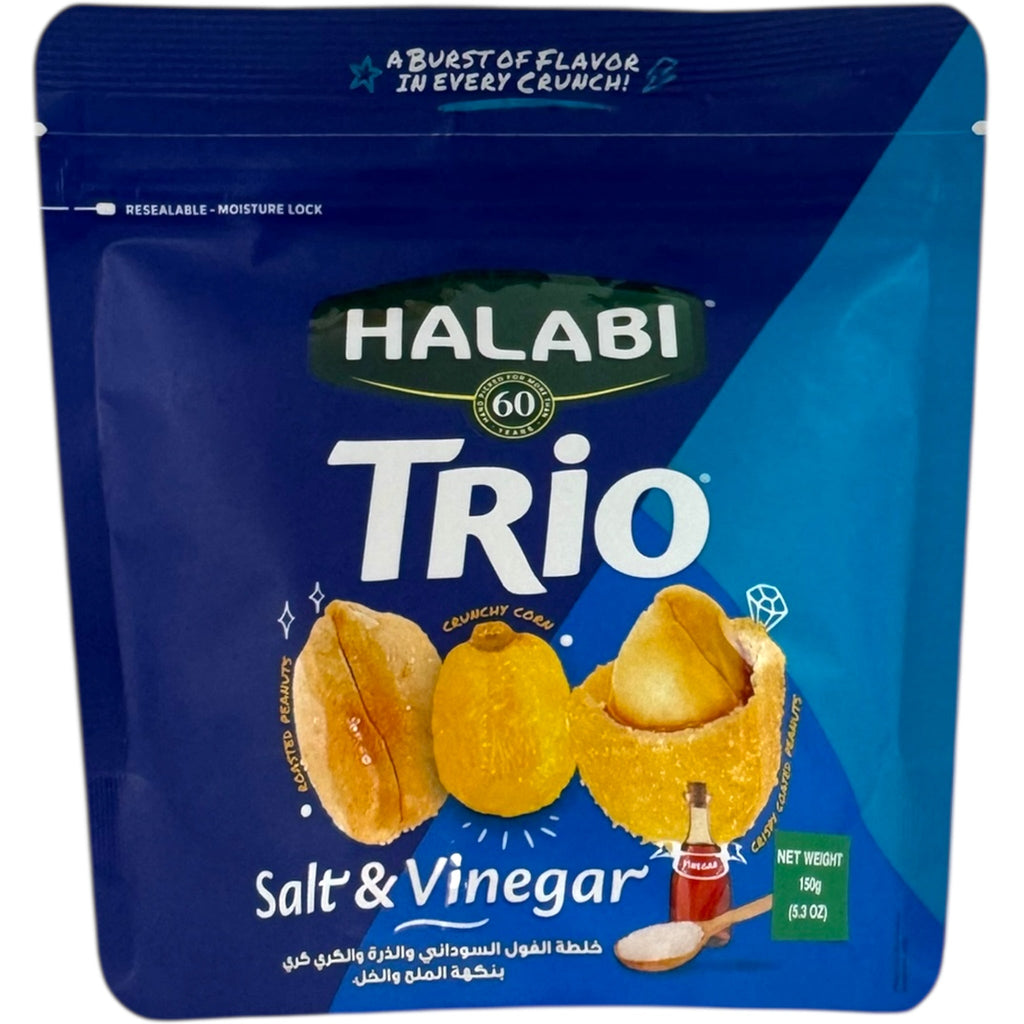 Halabi Trio Salt Vinegar Peanuts
