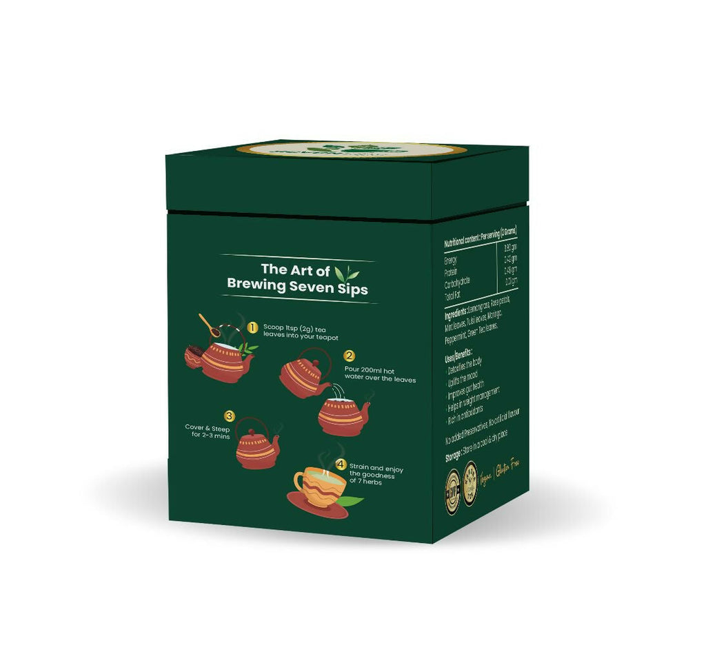 Ventin Organics Seven Sips Complete Care Herbal Tea
