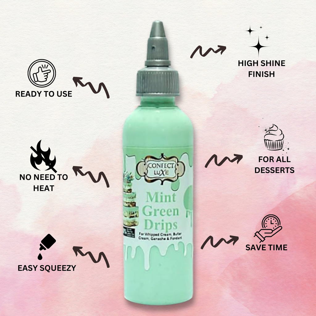 Confect Mint Green | Edible Drips