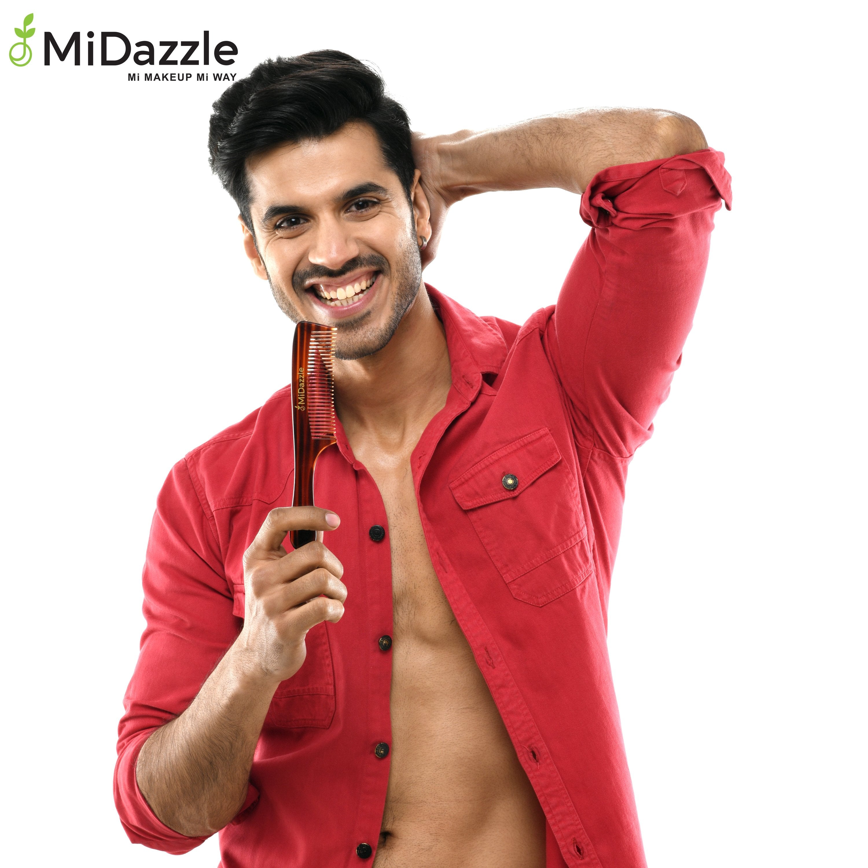 MiDazzle Grooming Comb (With Handle) 6C MIHC2202