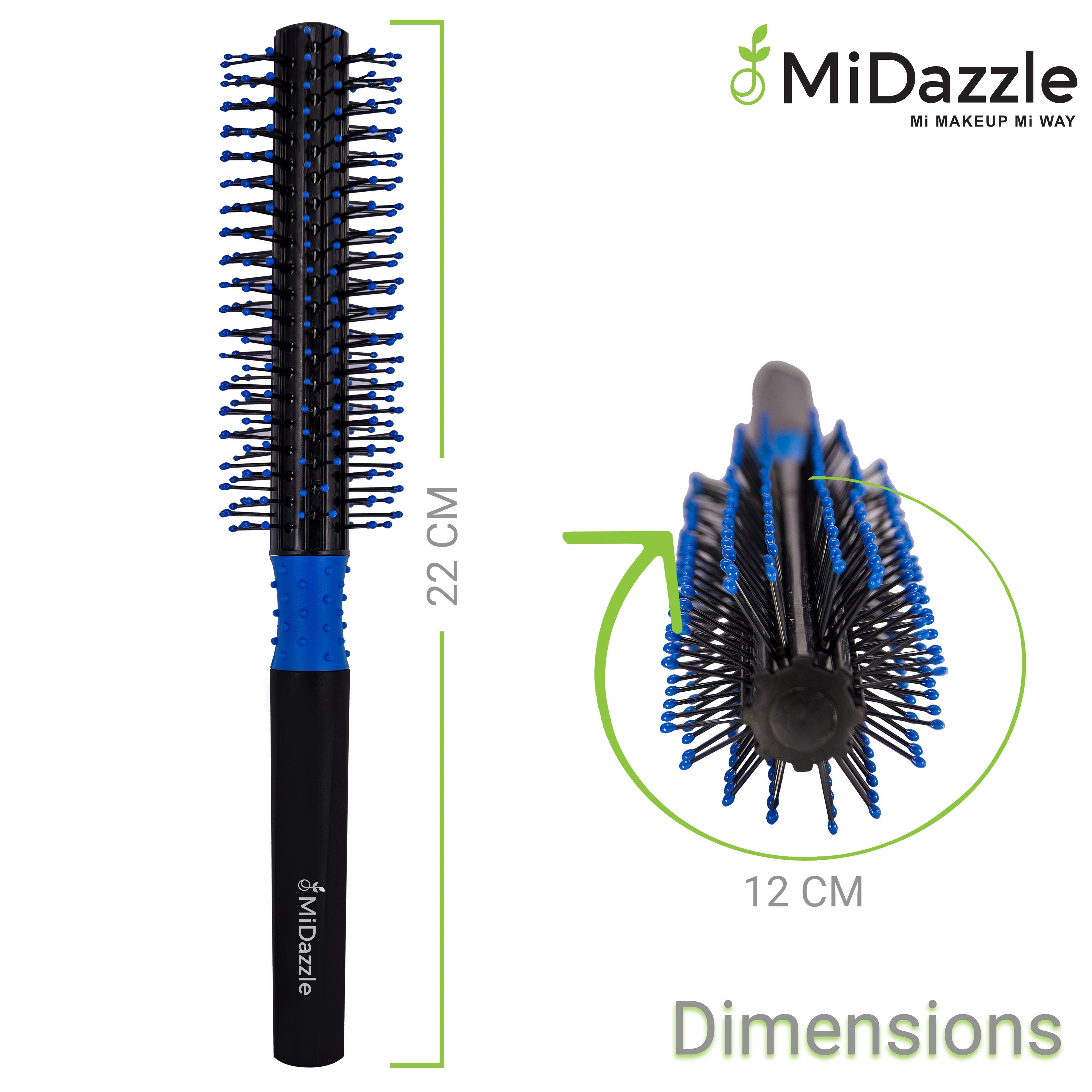 MiDazzle Hair Brush (Sleek) MIHB0035