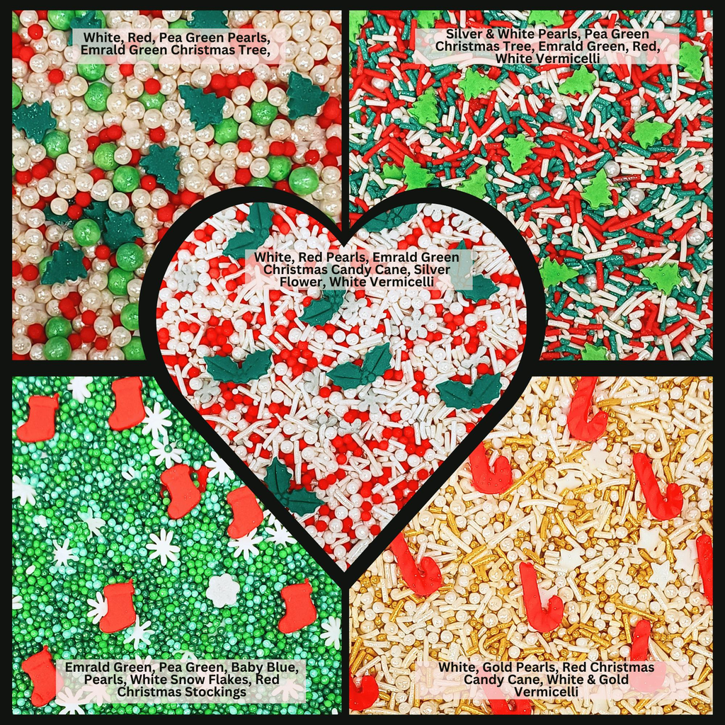 Confect Christmas Sprinkles CH Multipack 25