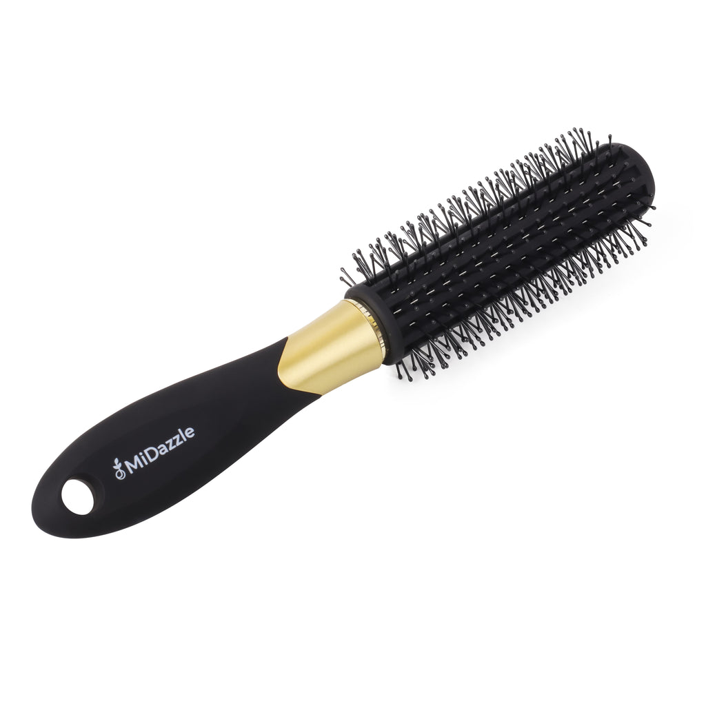 MiDazzle Hair Brush (Black & Gold) MIHB0031