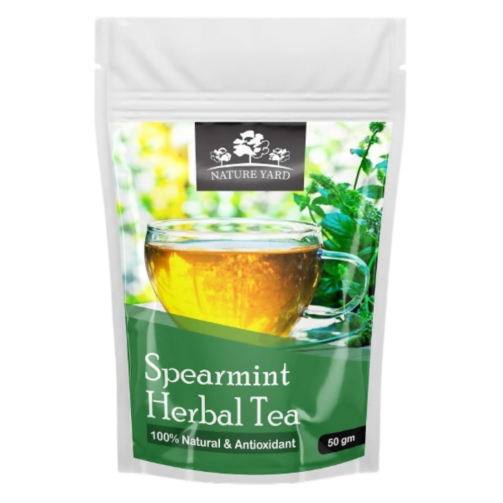 Nature Yard Pure Organic Spearmint Herbal Tea Leaves