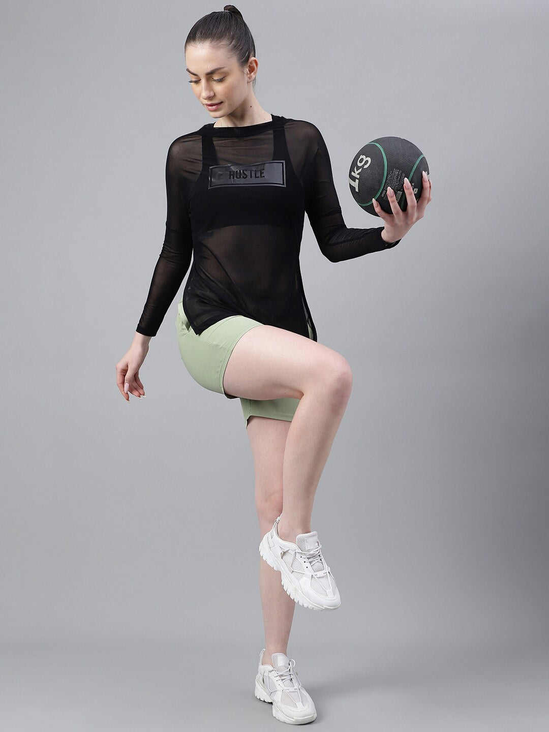 MKH Typography Printed Dri FIT Relaxed Fit Sports T-shirt