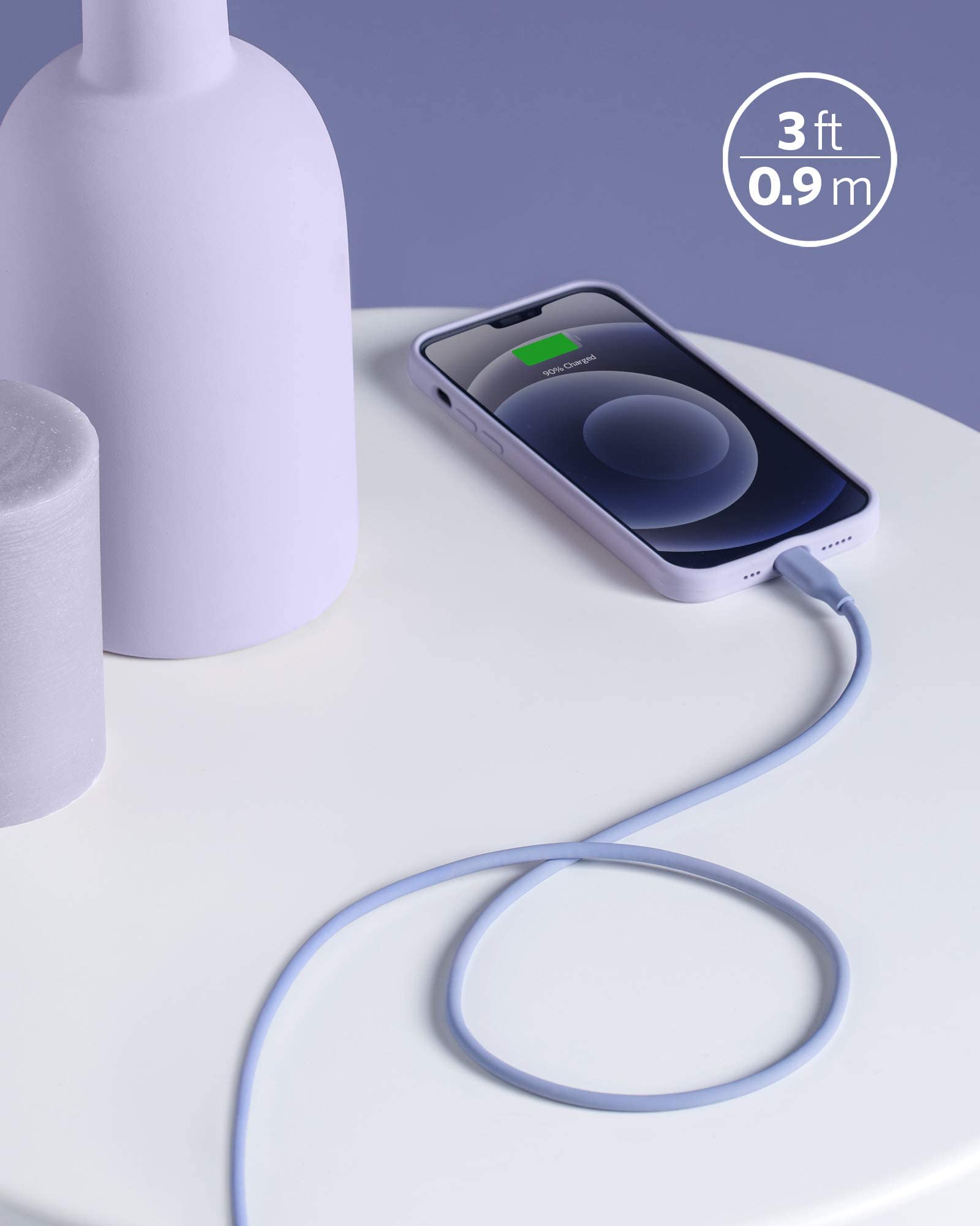 Anker 641 USB-C to Lightning Cable (Flow, Silicone)