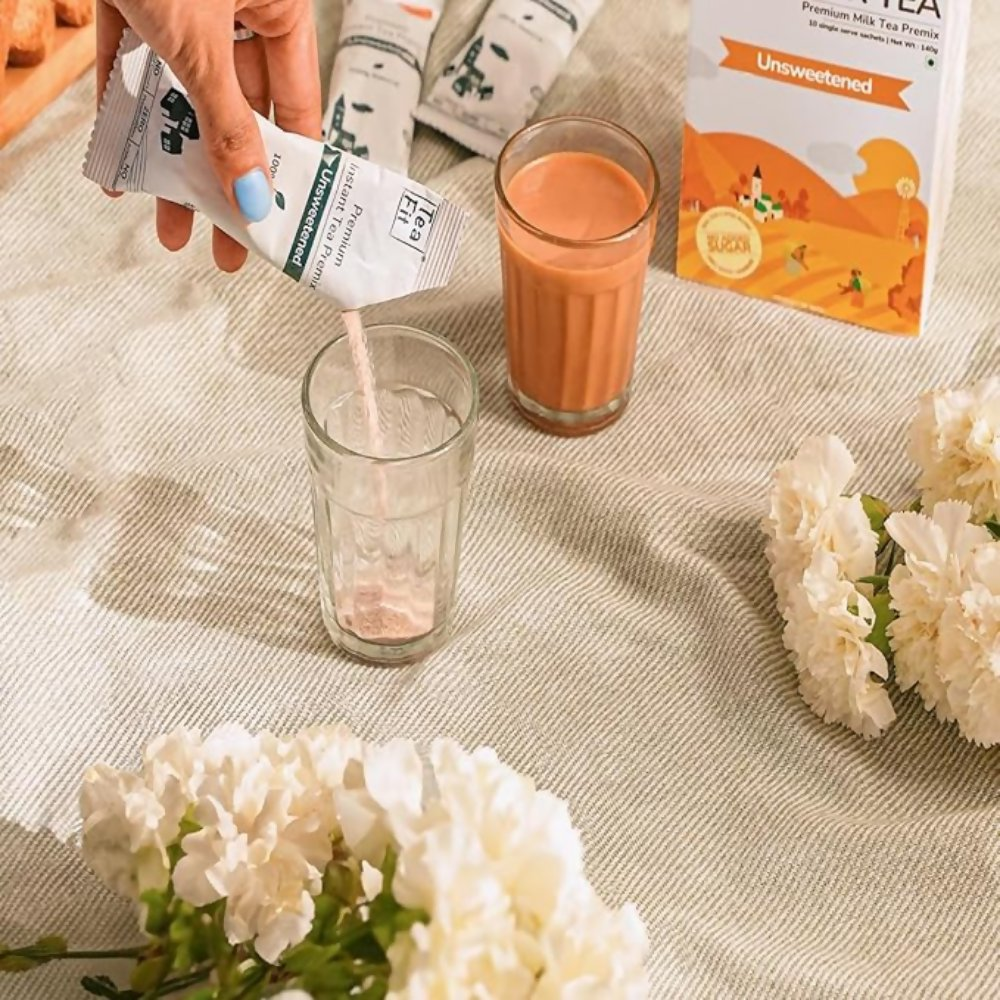 TeaFit Premium NO SUGAR Instant Saffron Tea Premix