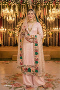 Anaita Pink Georgette Stitched Suit With Embroidery & Sequence Work