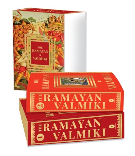 The Ramayan of Valmiki: Volume 1 & 2 (Deluxe Hardbound Edition) Boxed Set by Valmiki