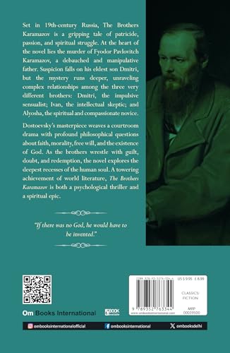 The Brothers Karamazov by Fyodor Dostoevsky | A Timeless Classic of Morality, Family, and Philosophy | The Originals Complete Classic | Love, Crime, and Spiritual Conflict | A Deep Exploration of Faith by Fyodor Dostoevsky
