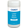 Carex Unscented CPAP Mask Wipes – 62 Count High-Absorbency Cleaning Pads