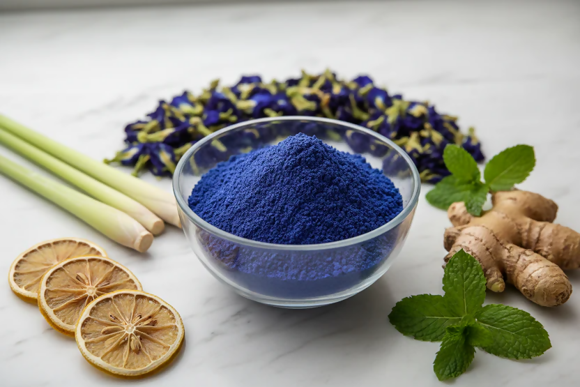 VedaRasa Blue Tea Powder