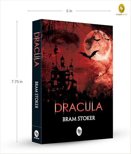 Dracula by Bram Stoker – A Timeless Novel of Gothic Fiction | Vampire Novel | Horror Classic | Transylvania | Victorian Era | Supernatural Creatures | Themes of Immortality and Bloodlust | Perfect for Horror Enthusiasts by Bram Stoker