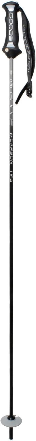 GOODE G Carbon Ski Poles – Ultra-Lightweight & Durable Carbon Fiber – Superior Balance – Shock Absorbing – High-Performance Downhill Ski Poles for Men & Women - Pair