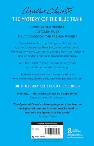 The Mystery of the Blue Train by Agatha Christie