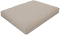Bean Products Meditation Cushion - Zabuton Meditation Pillows for Sitting on Floor, Yoga Cushion, Cotton Yoga Pillow, Zen Kneeling Prayer Pad- Made in USA - Premium 32x26x3, Natural