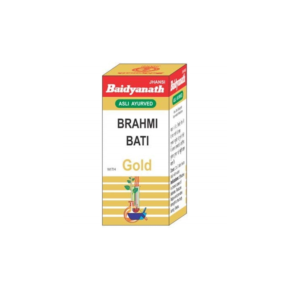 Baidyanath Jhansi Brahmi Bati with Gold