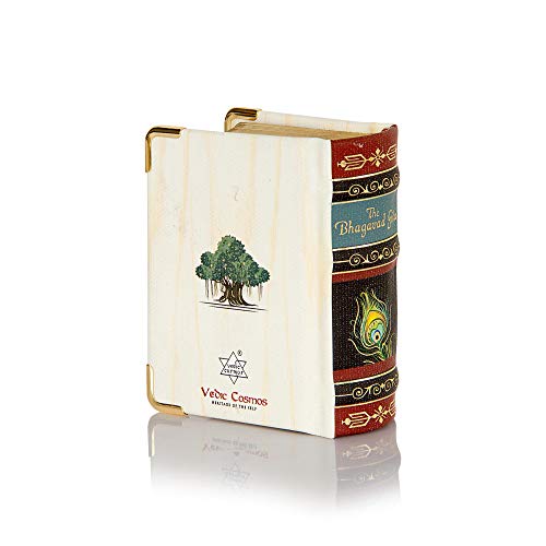The Bhagavad Gita - A8 Wooden Edition by Veda Vyasa
