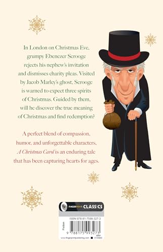 A Christmas Carol by Charles Dickens - A Timeless Holiday Classic | Love and Compassion | A Gripping Story of Redemption and Forgiveness | Victorian England | A Masterpiece on Generosity and Empathy | Classic Literature by Charles Dickens