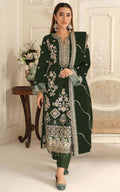 Anaita D Green Rangoli Silk Suit with Embroidery & Sequence Work