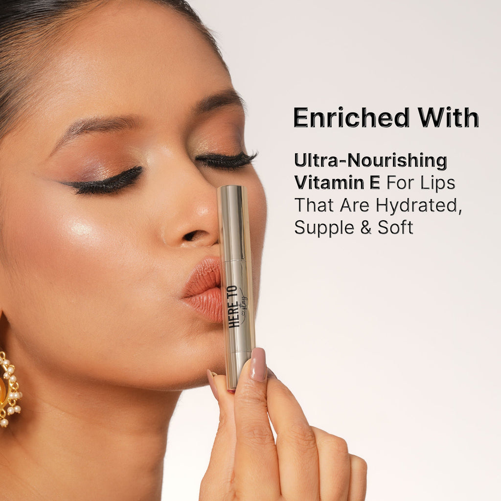 Swiss Beauty Select Here To Stay Lip Crayon Velvety-Matte Finish , 12-Hour Stay - 8 Red Evoke