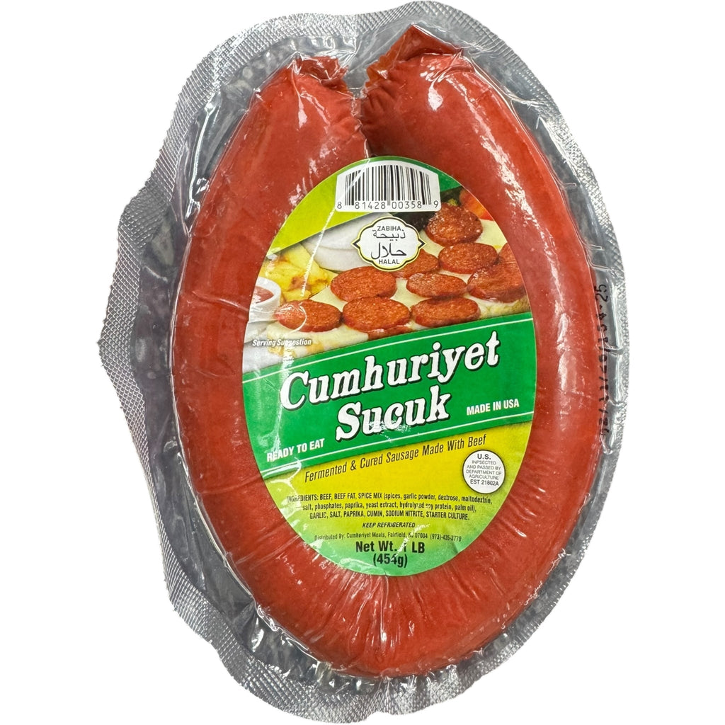 Cumboriyer Turkish Sucuk Sausage 1Lb