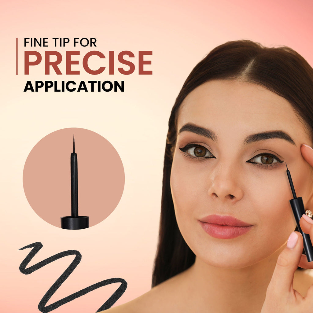 Swiss Beauty Matte Max Eyeliner Black
