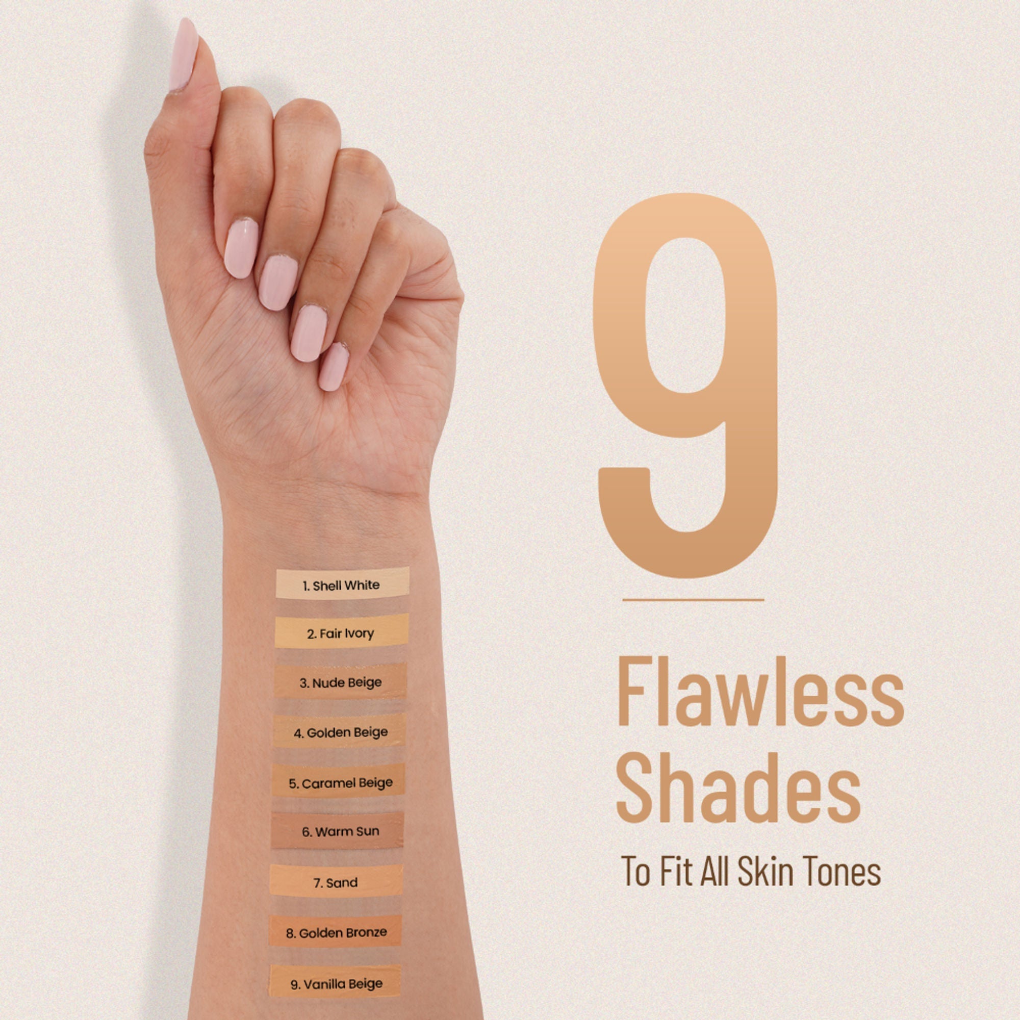 Swiss Beauty Airbrush Finish Full Coverage Foundation - 7 Sand
