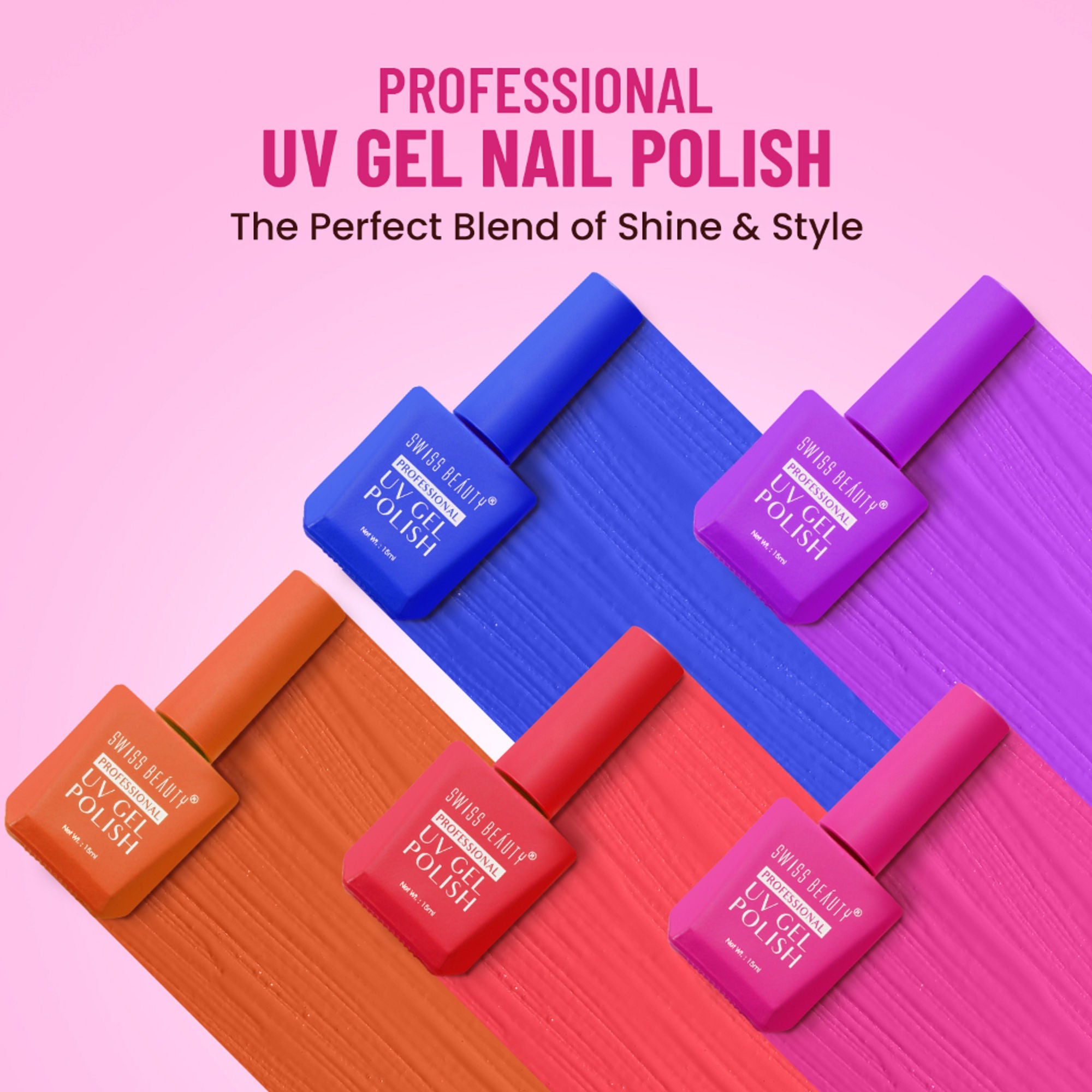 Swiss Beauty Professional UV Gel Nail Polish - Shade-37
