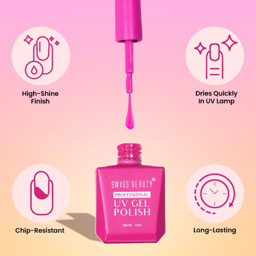 Swiss Beauty Professional UV Gel Nail Polish - Shade-60
