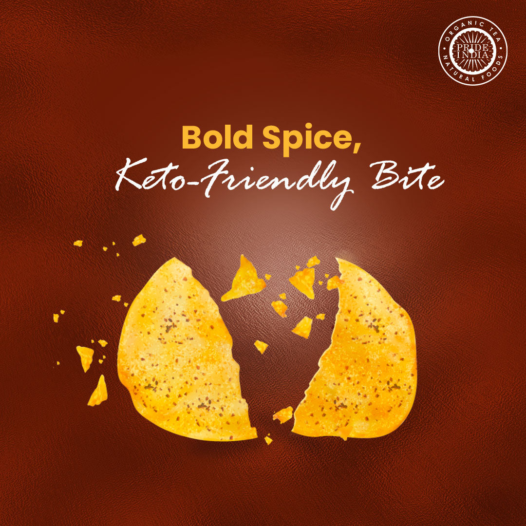 Bean Bites | Spicy Crackle Lentil Crisp 3.53 oz (100 g) | Round Crunchy Bites