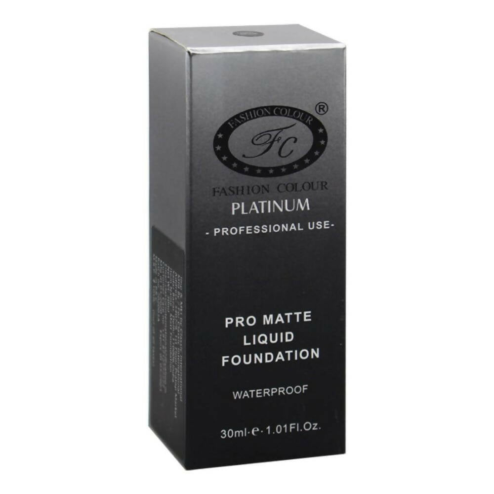 Fashion Colour Pro Matte Liquid Foundation-Vanila (Medium Skin Tone)