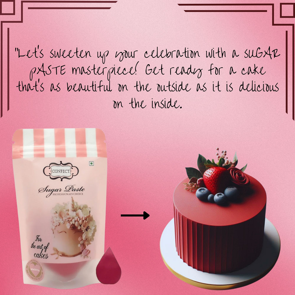 Confect Magenta Fondant | Edible Sugarpaste