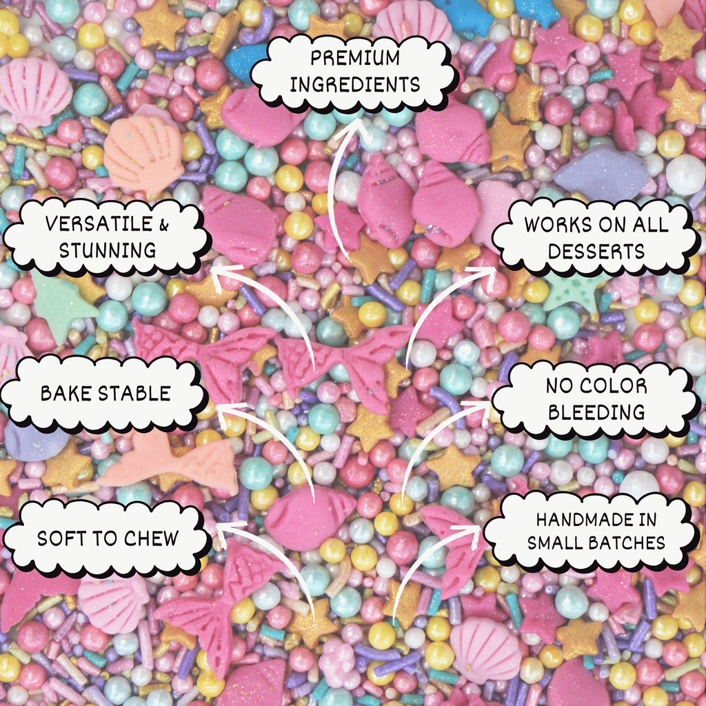 Confect Under the Sea Sprinkles for Decoration 02