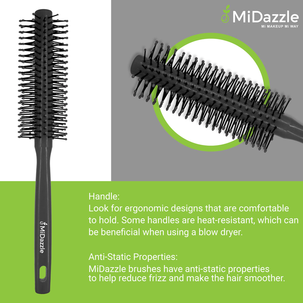 MiDazzle Hair Brush (Grey) MIHB0034