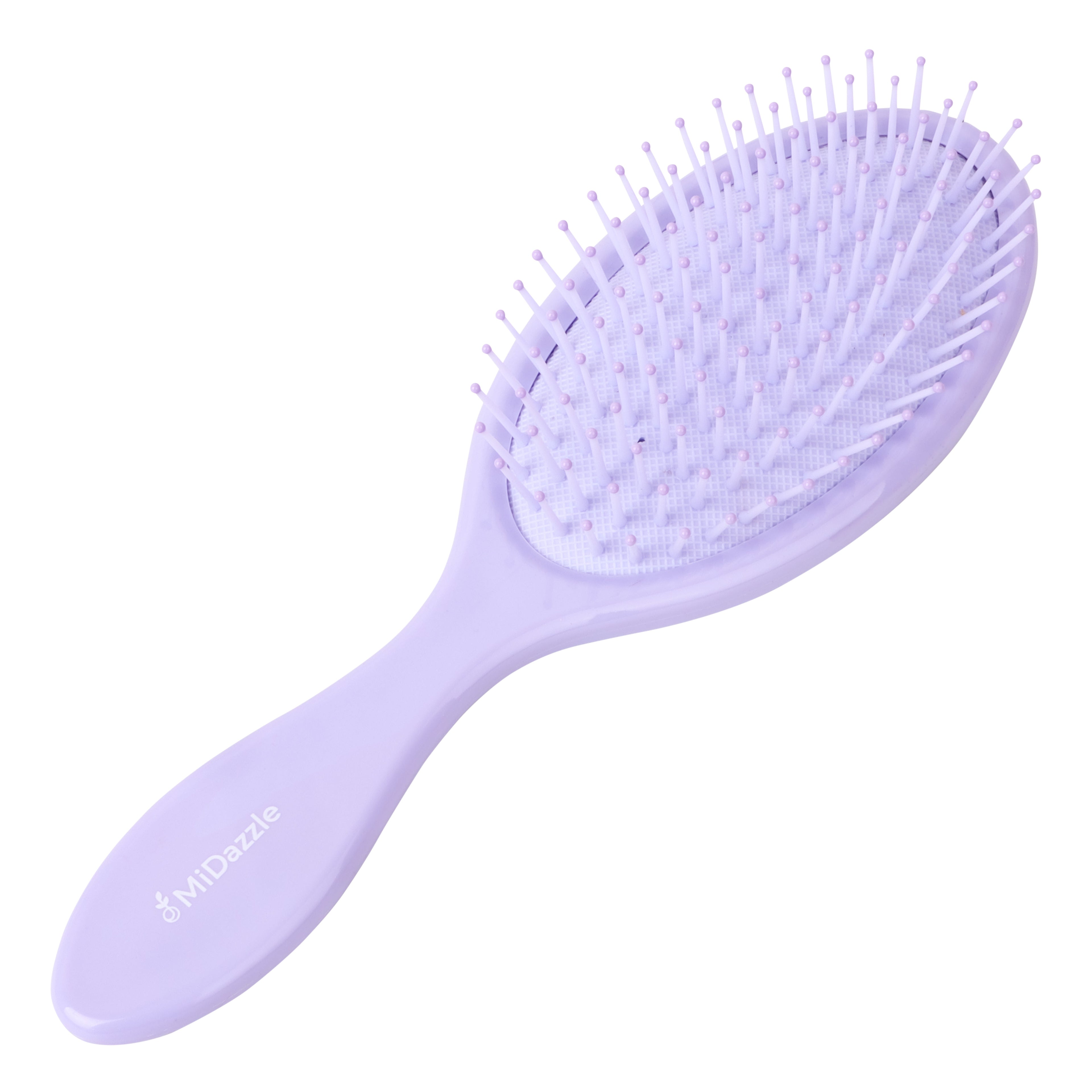 MiDazzle Oval Hair Brush (Lavender) MIHB0024