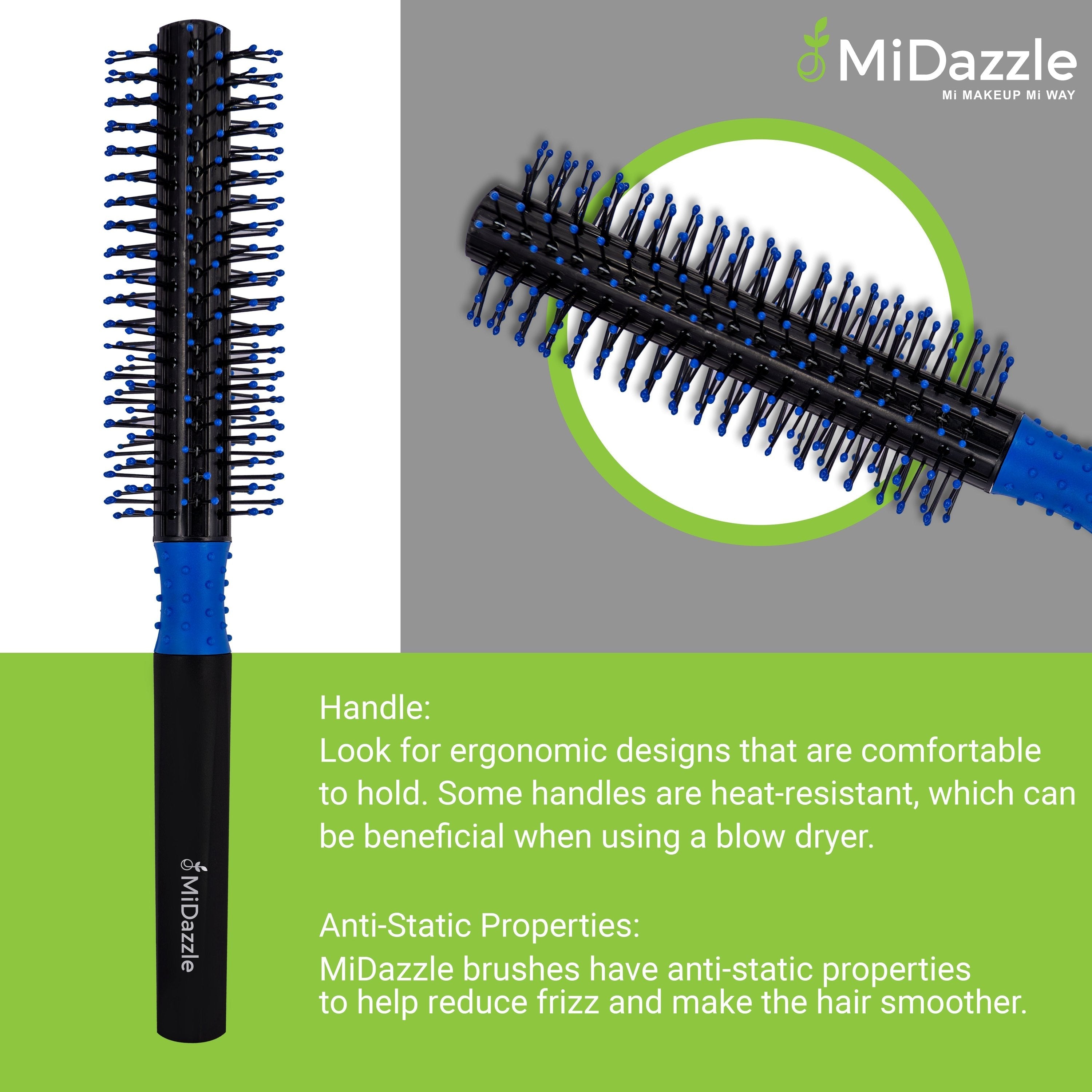 MiDazzle Hair Brush (Sleek) MIHB0035