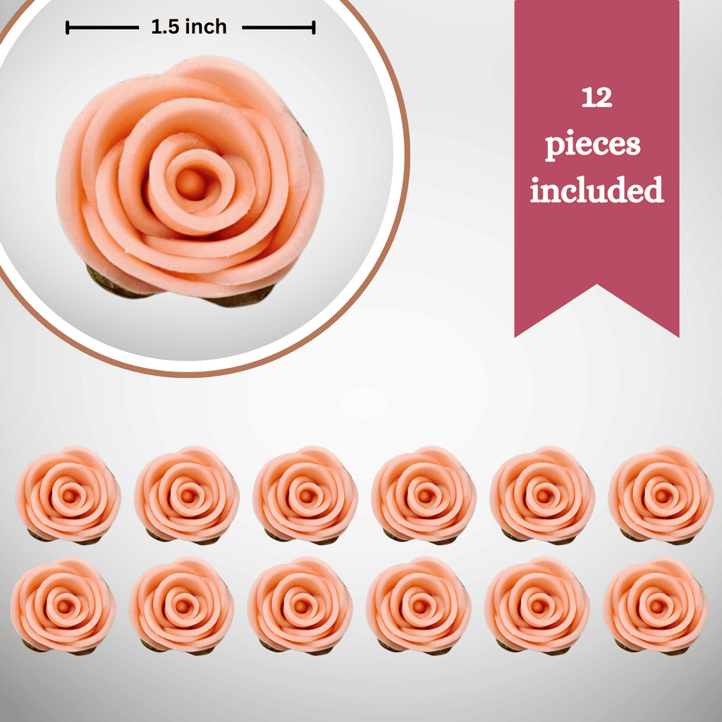 Confect Peach | Edible Sugar Flowers