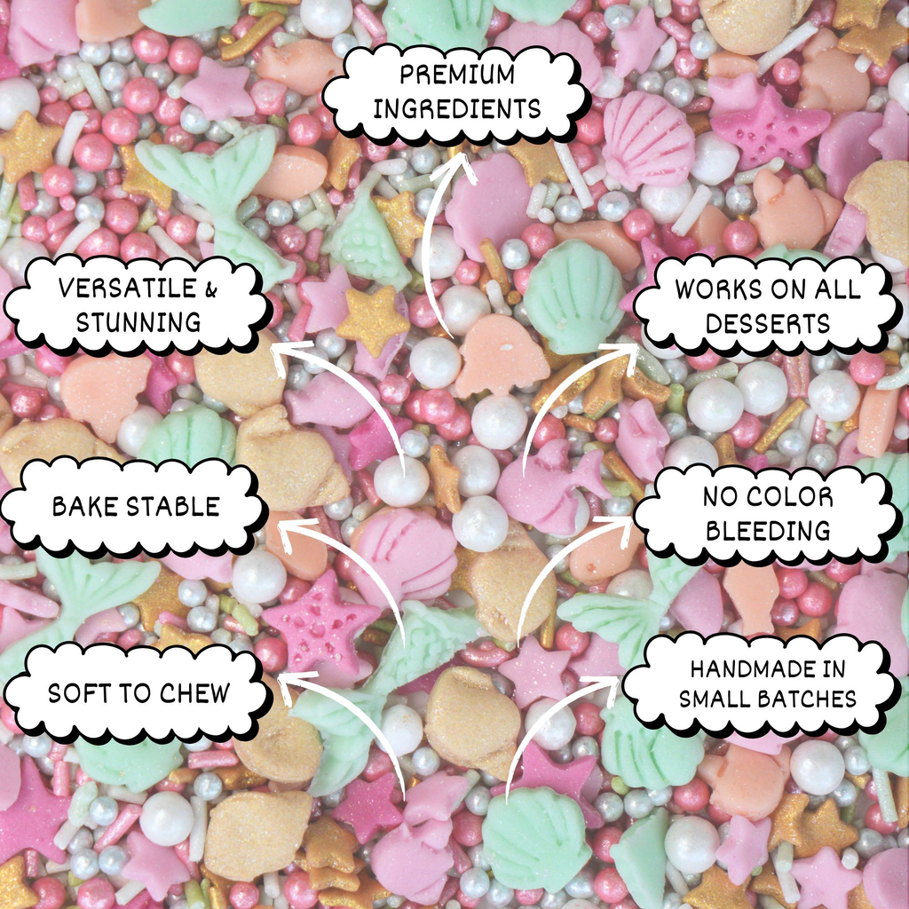 Confect Under the Sea Sprinkles for Decoration 04