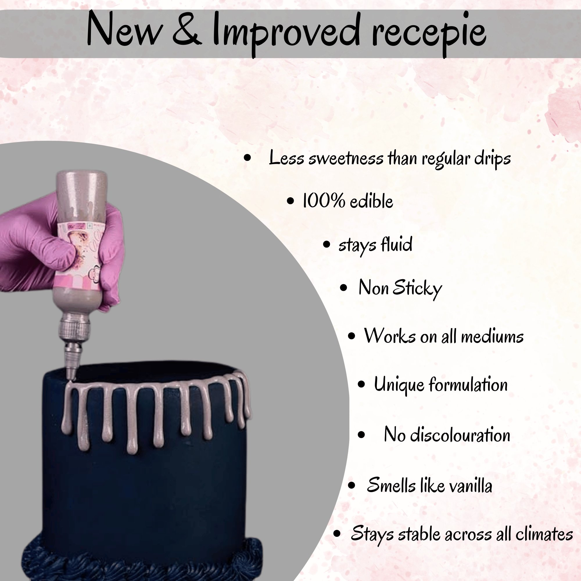 Confect Shimmering Silver | Edible Drips