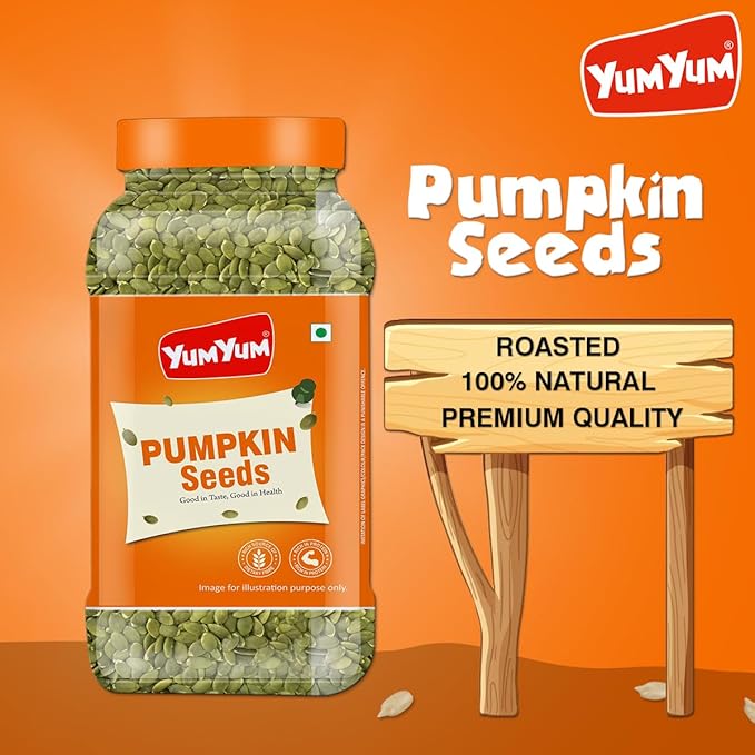 Yum Yum Roasted & Salted Pumpkin Seeds Jar