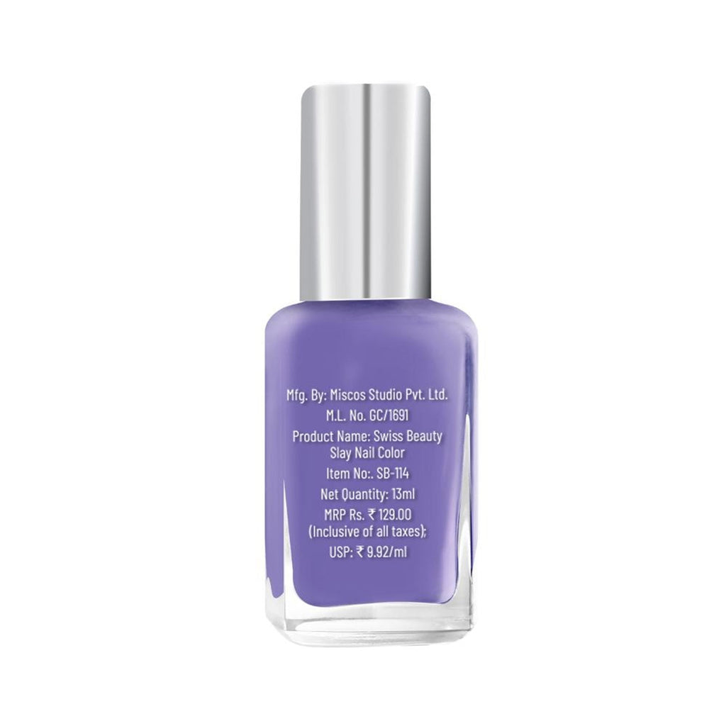 Swiss Beauty Slay Nail Color Ultra Shine Formulation - 31 Tuscan