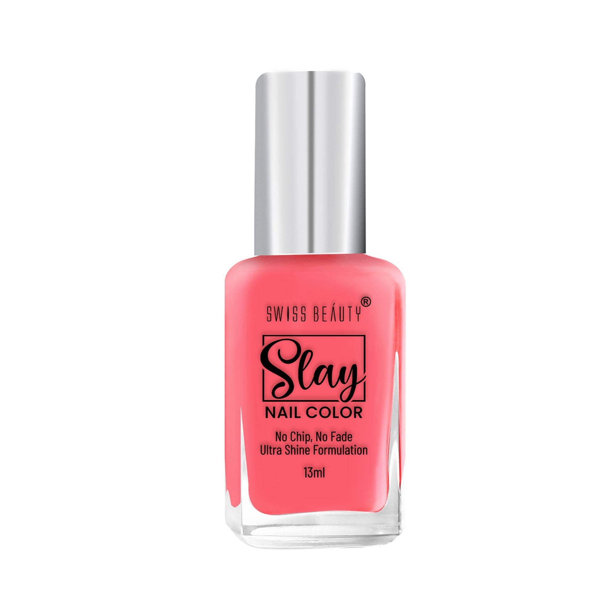 Swiss Beauty Slay Nail Color With Ultra Shine Formulation - 75 Princess Pink