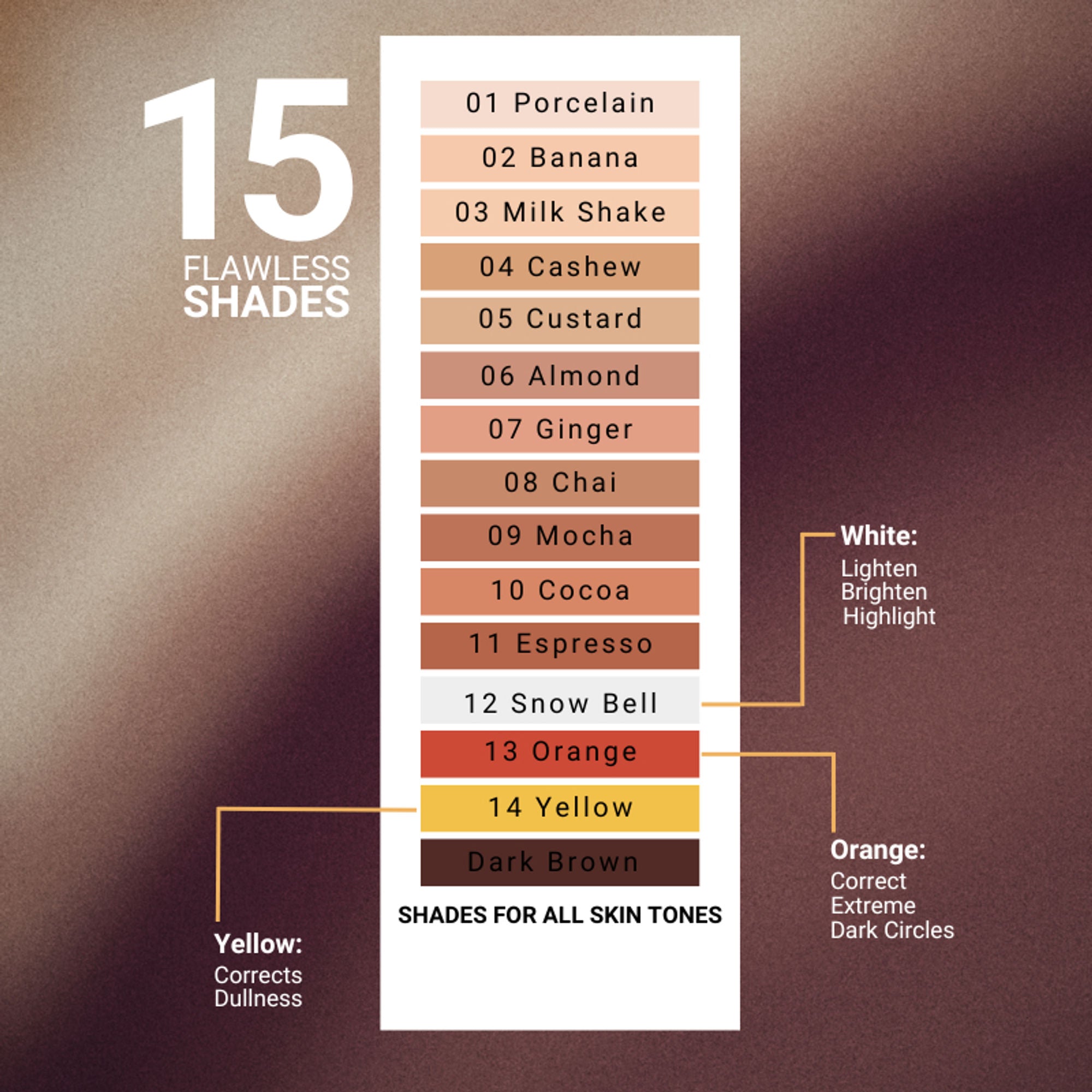 CUFFS N LASHES Cover It All Liquid Concealer - 05 Custard