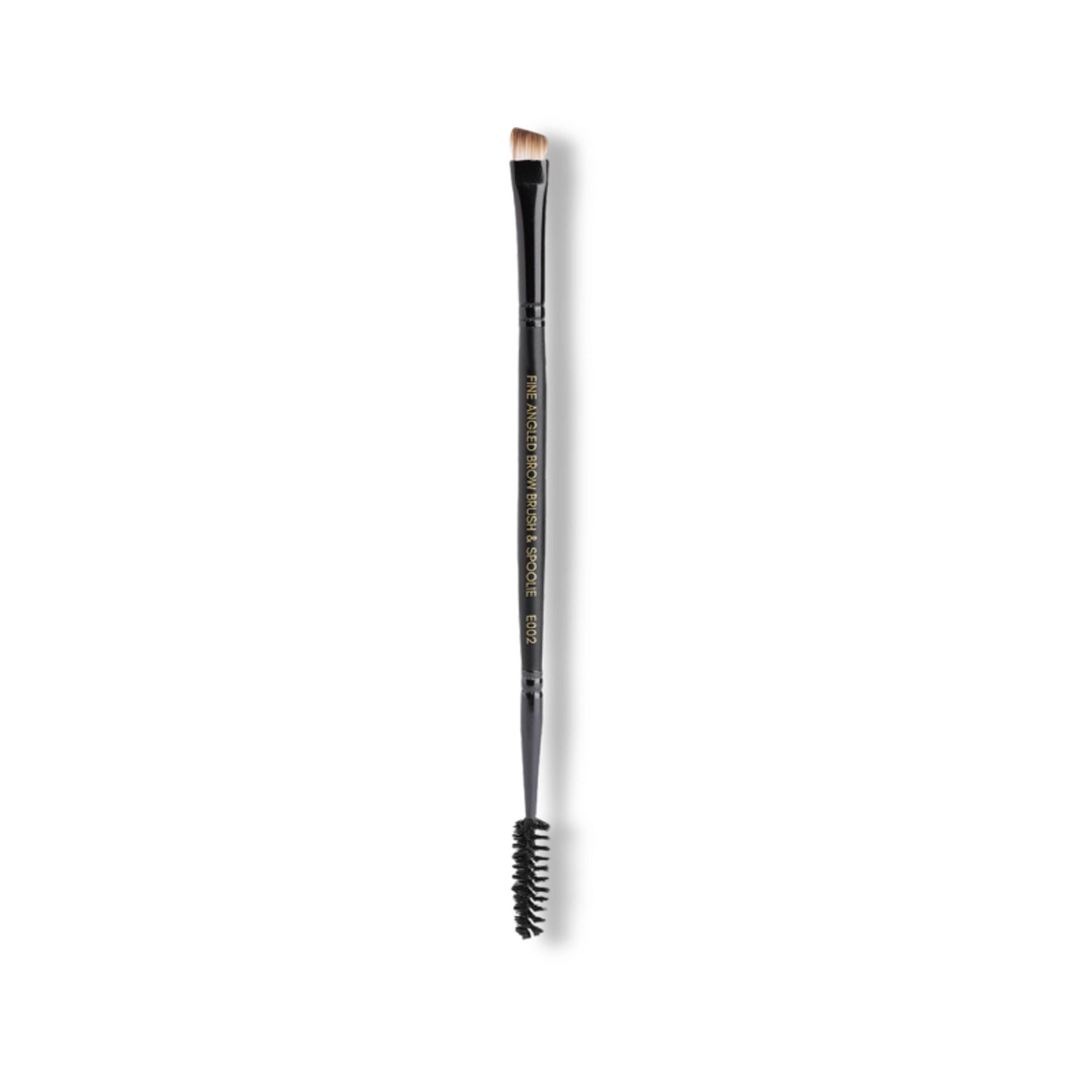 CUFFS N LASHES Fine Angled Brow Brush & Spoolie - E002