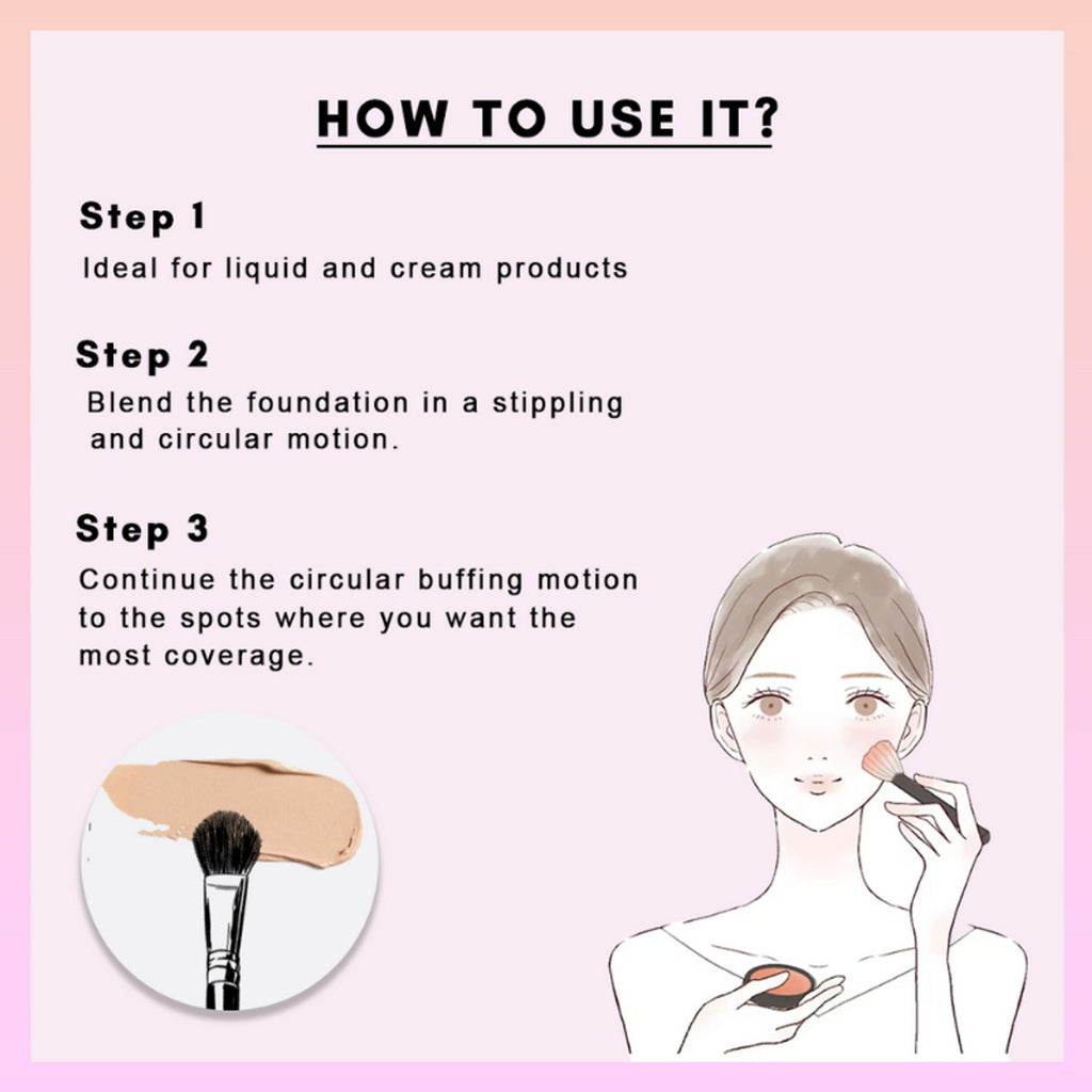 CUFFS N LASHES Eyeshadow Blending Brush - E005